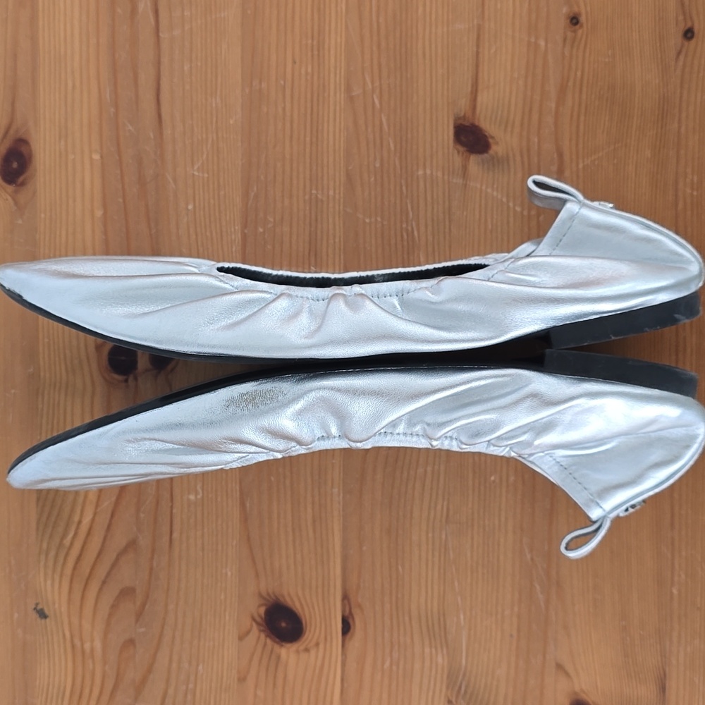 Tory Burch Eddie Ballet Flats Size 10 - Picture 10 of 12